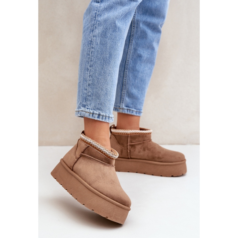 Step in style Snowboots Modell Heslania HY877-2 Brun - Steg i stil 1