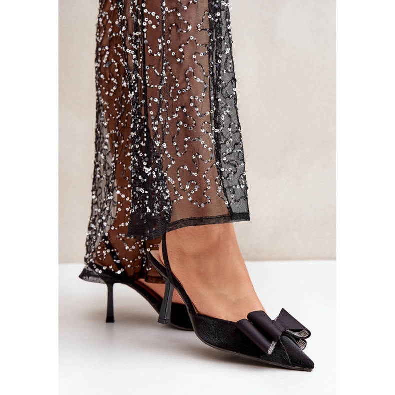 Höga klackar Modell Selatea SQC-118 Svart - Step in style 1