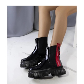 Svarta patentkängor från Casta - Solea 1