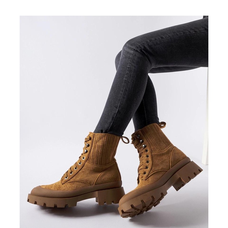 Bruna stövlar i ekomocka från Orson - Solea 1