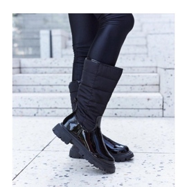 Svarta isolerade patentstövlar från Villafranca - Solea 2