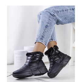 Black Lago - Solea snökängor svart 1