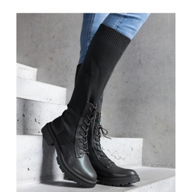 Gröna slip-on boots med en ovandel i flexibelt material från Luana - Solea 1