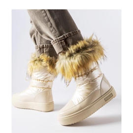 Beige isolerade snöstövlar MM274380 - Solea 1