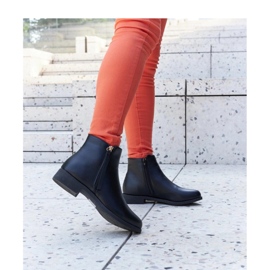 Svarta isolerade platta stövlar från Paien - Solea 1