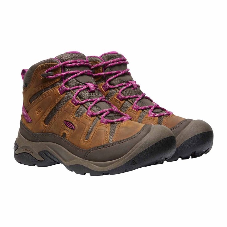 KEEN Circadia Mid Wp skor KE-1026765 brun 1