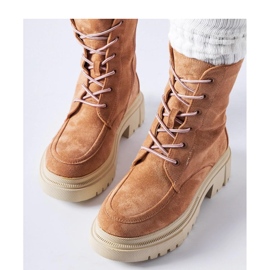 Stövlar med massiv Riel-sula röd 1