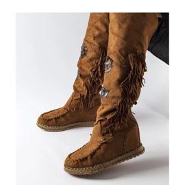 Bruna kilstövlar från Cascia - Solea 1