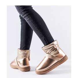 Bruna blanka korta snökängor från Delaune - Solea 1