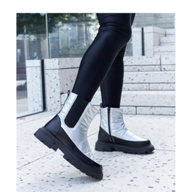 Galvani - Solea metallic isolerade snöstövlar grå 1