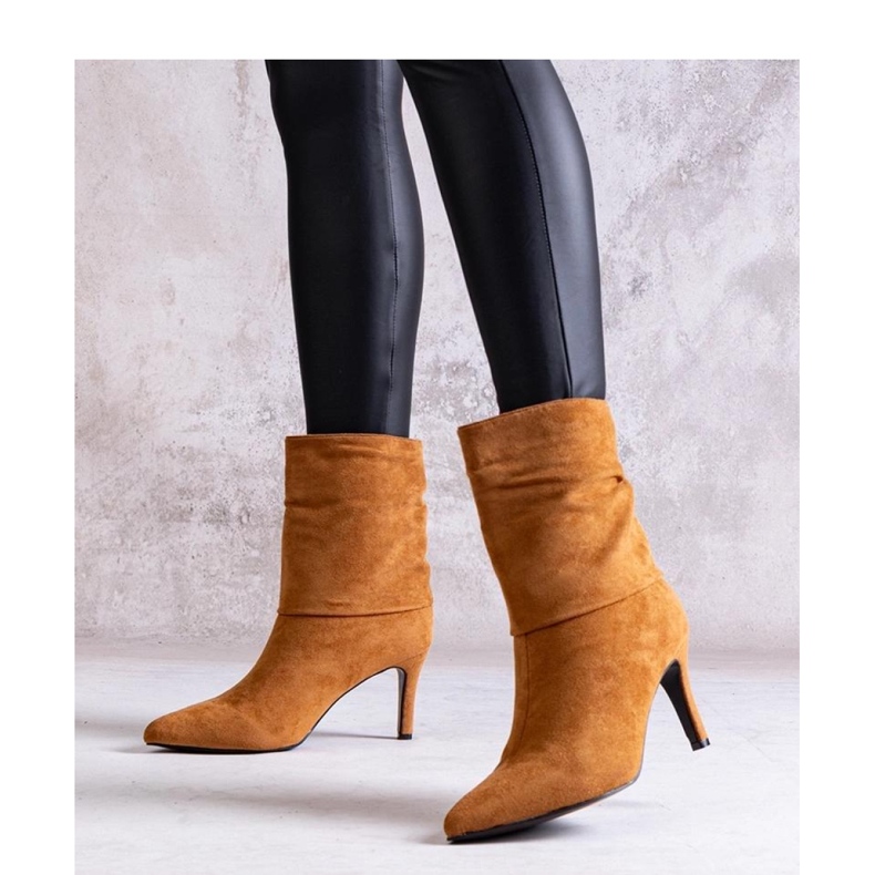 Bruna högklackade stövlar Bileis - Solea 1