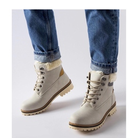 Grå isolerade stövlar från Montalbino - Solea 1