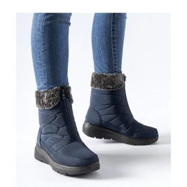 Marinblå snökängor från Brownton - Solea 1