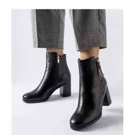 Svart isolerade klassiska Edilio - Solea stövlar 1