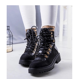 Svarta isolerade arbetsstövlar, Leneo - Solea 1