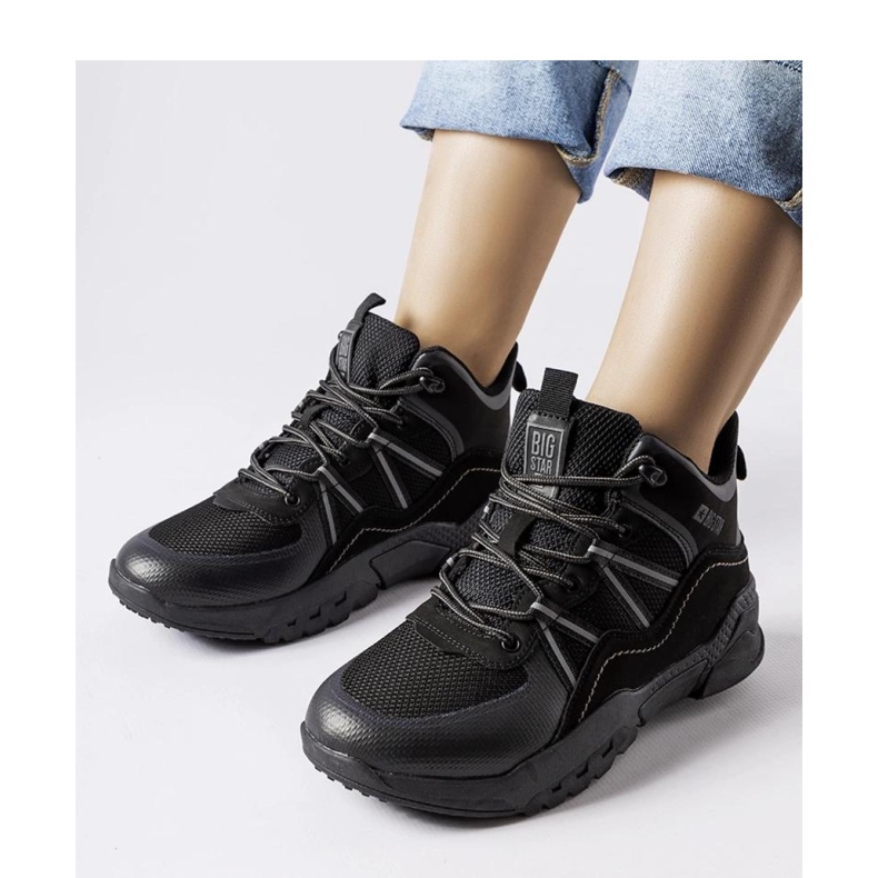 Svarta Big Star KK274218 stövlar 1