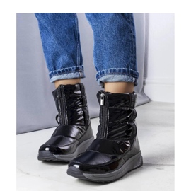 Big Star KK274392 svarta snöstövlar 1