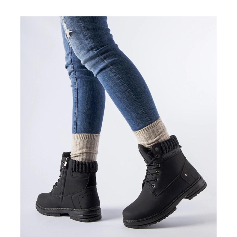 Svart isolerade dam Araujo - Solea stövlar 1