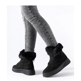 Svarta snökängor för plattform 1