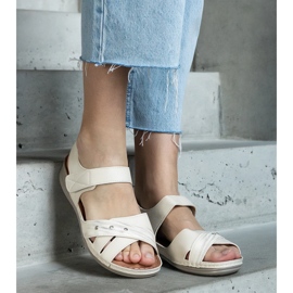 Beiga platåsandaler beige 1