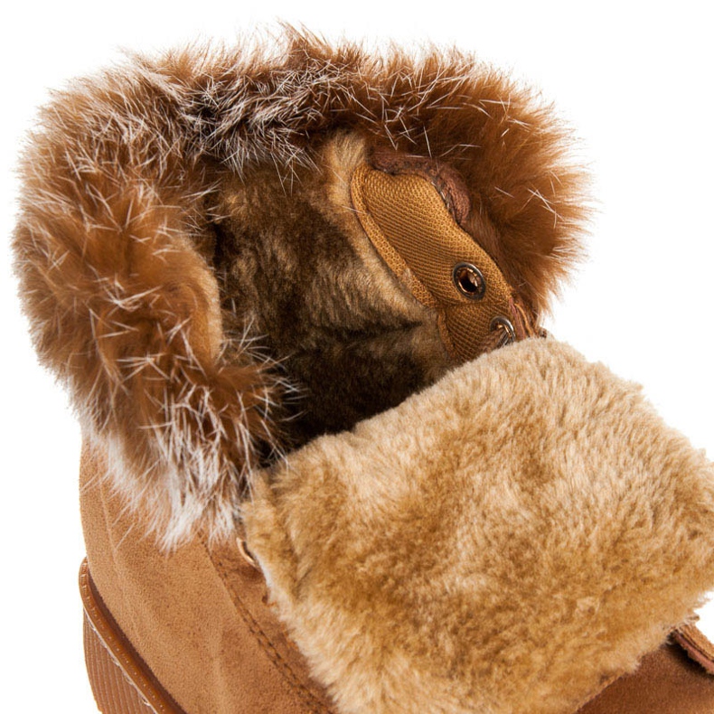 Creepers Boots Med Päls brun 1