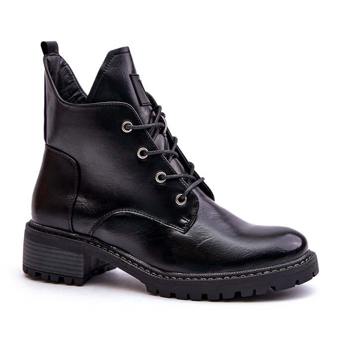 Vinceza svarta isolerade kvinnors stövlar 7