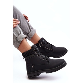 News Kvinnors läderisolerade Trappers Svart 5