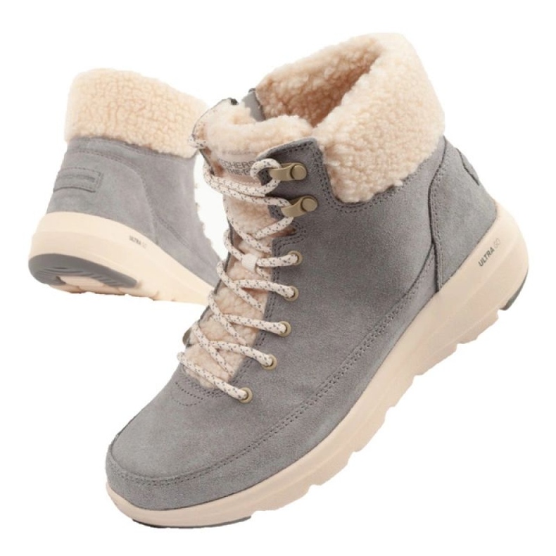 Skechers Glacial Ultra-Woodlands 16677/GRY skor grå 1