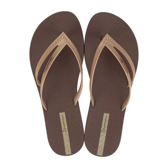 Ipanema Bossa Fem 82067-AQ494 flipflops gyllene 1