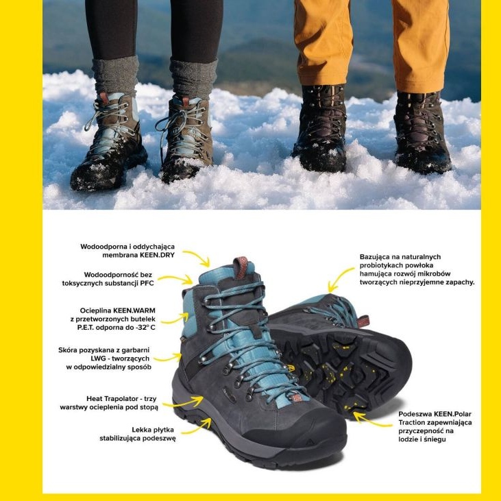 KEEN Revel Iv Mid skor KE-1023629 grå 2