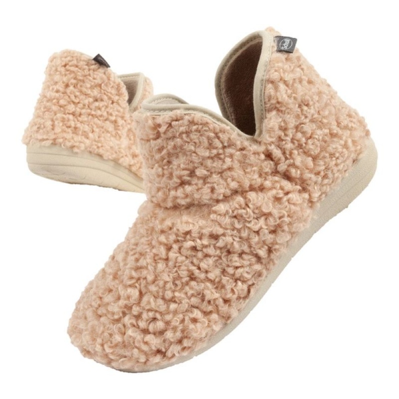Scholl Maddy Bootie F309091002 tofflor beige 1