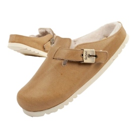 Scholl Grace F310141171 tofflor beige 1