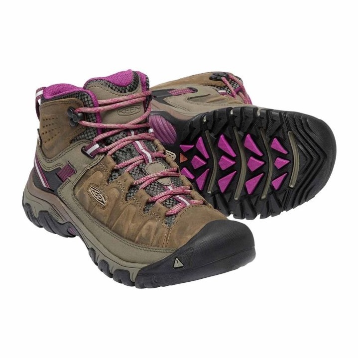 Keen Targhee Iii Mid Wp skor KE-1018178 brun 1