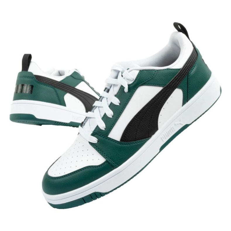 Puma Rebound v6 skor 392328 34 grön 1
