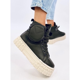 Gröna high-top sneakers 1