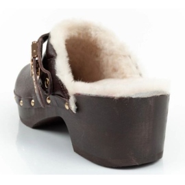 Scholl Iconic F298121011 träskor brun 4