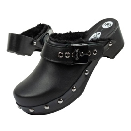 Scholl Iconic F307031004 träskor svart 1