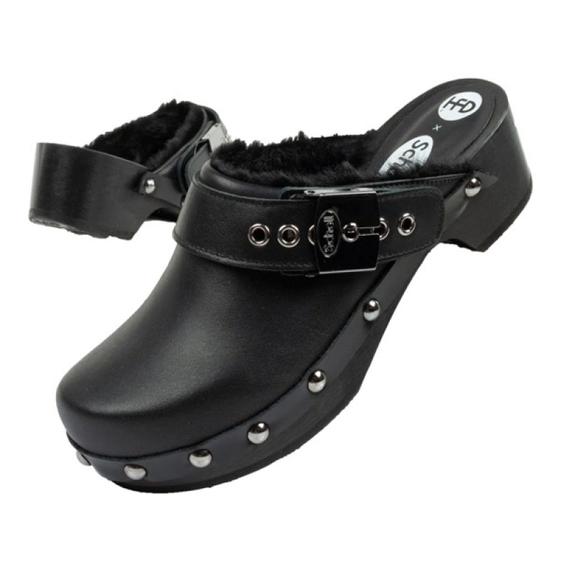 Scholl Iconic F307031004 träskor svart 1