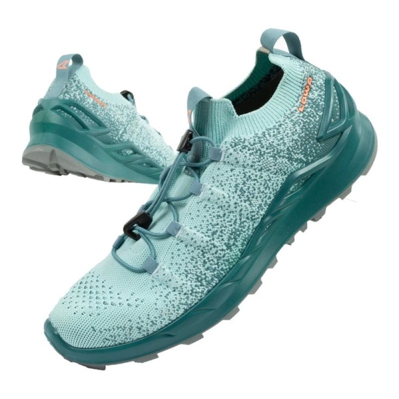 Lowa fusion låg 320415 9028 gröna sportskor 1