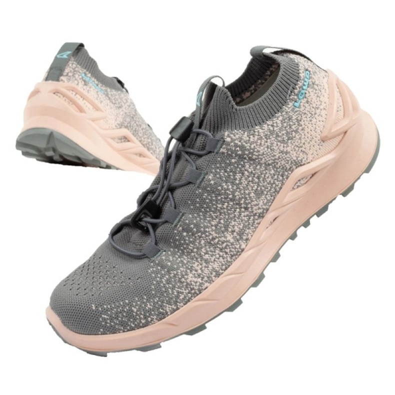 Lowa fusion låg 320415 9707 Great Pink grå 1