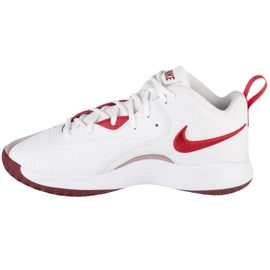 Nike Hyperset 2 FQ7070-106 volleybollskor vit/röd 1