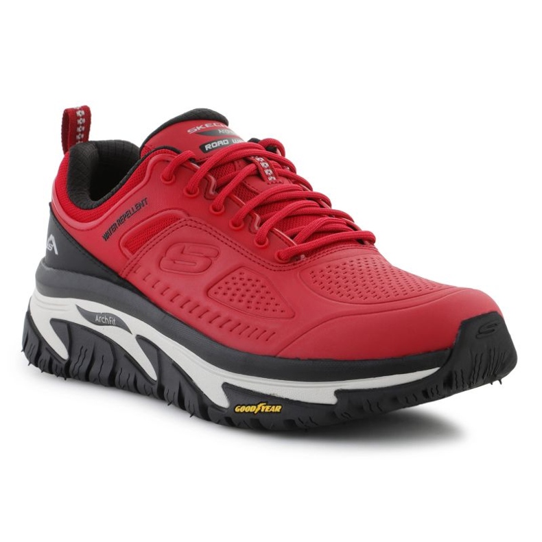 Skechers Arch Fit Road Walker Recon 37333-RDBK skor röd 1