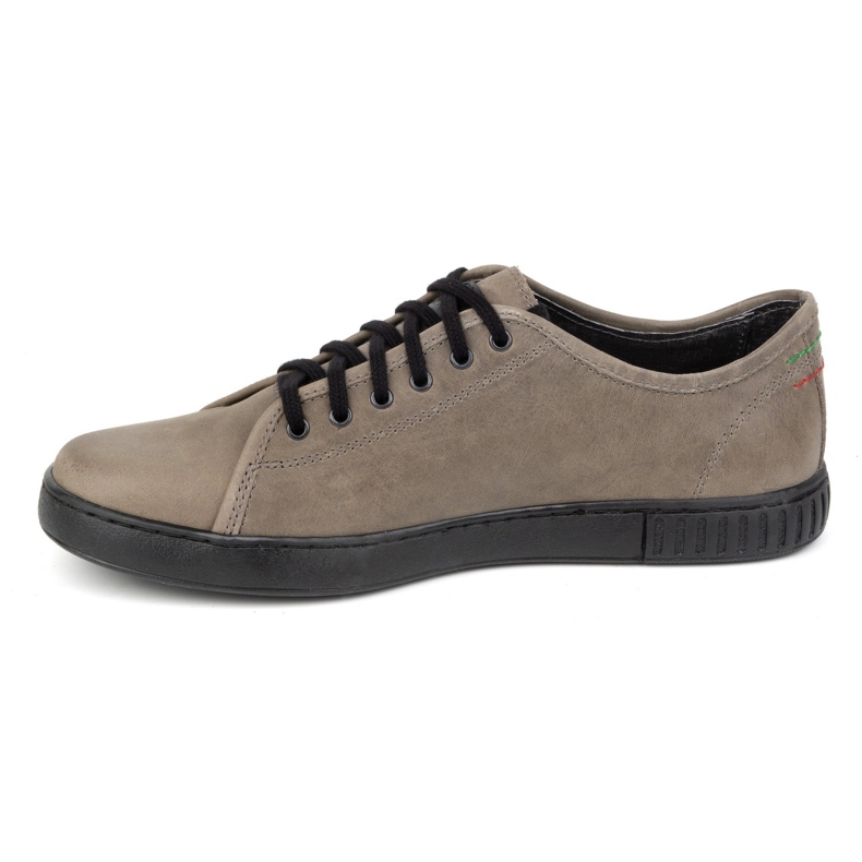 Polbut Läder Sneakers herr modell 2129, grå 1