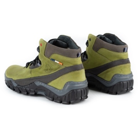 Olivier Mäns vinterskor 134GT isolerad grön ull 5