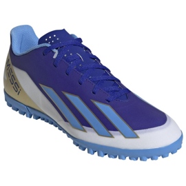 Adidas X Crazyfast Club Messi Tf ID0726 skor blå 1