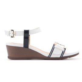 Geox D Marykarmen D kilskor D828QD 05402 C0899 vit 1