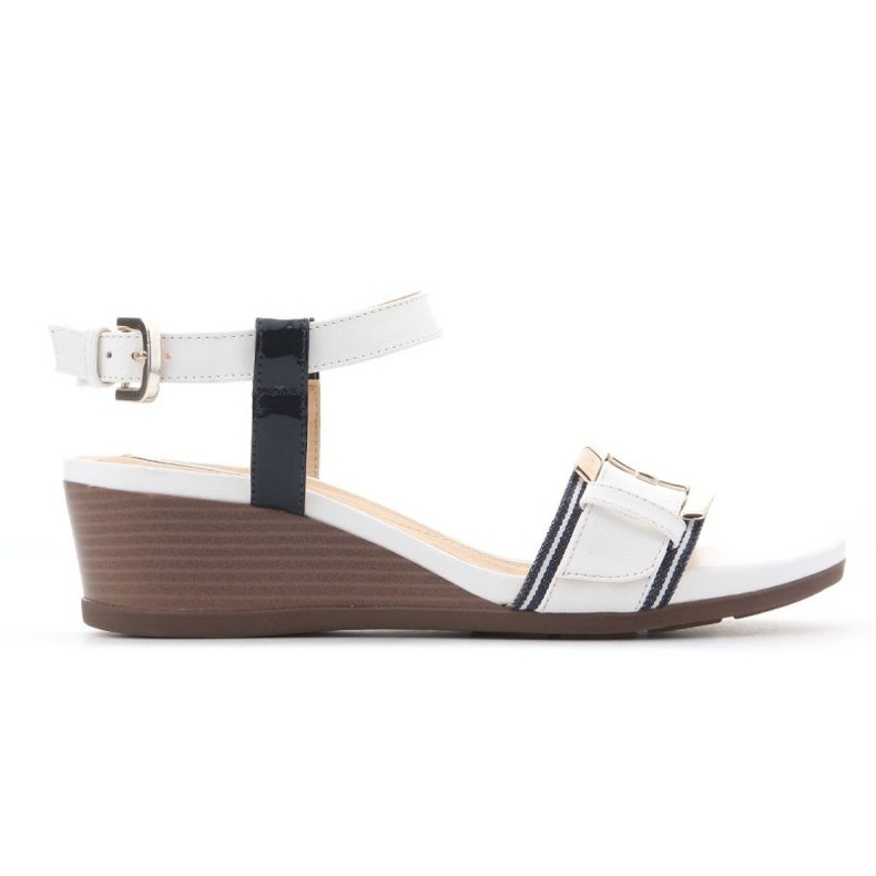 Geox D Marykarmen D kilskor D828QD 05402 C0899 vit 1