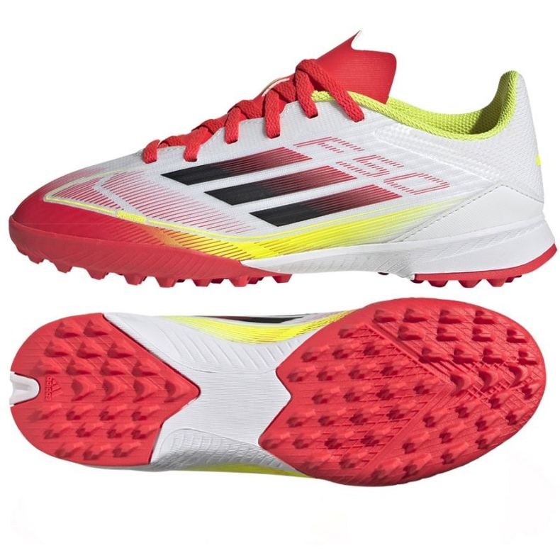 Adidas F50 League TF IE3753 fotbollsskor vit 1