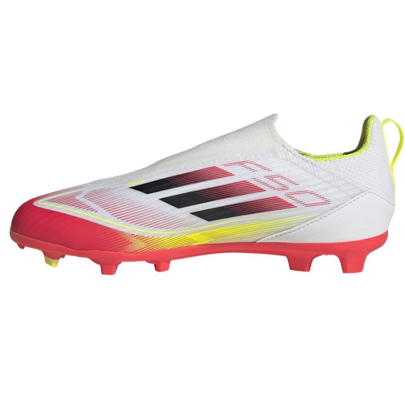 Adidas f50 liga ll fg/mg ie3743 fotbollsskor vit 1