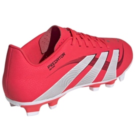 Adidas Predator Club FG/MG ID1326 fotbollsskor röd 2